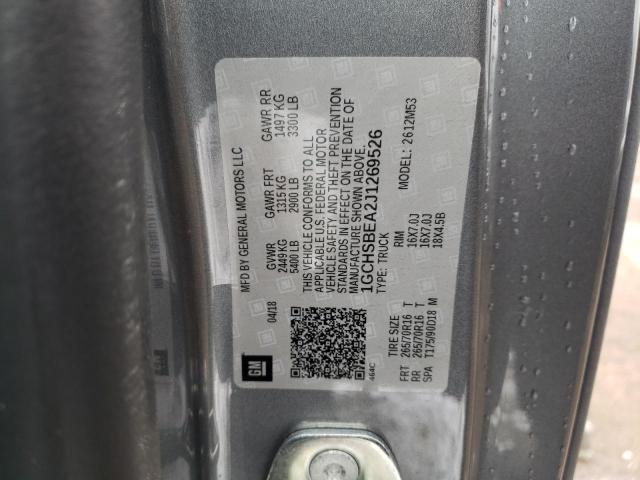 2018 CHEVROLET COLORADO 1GCHSBEA2J1269526