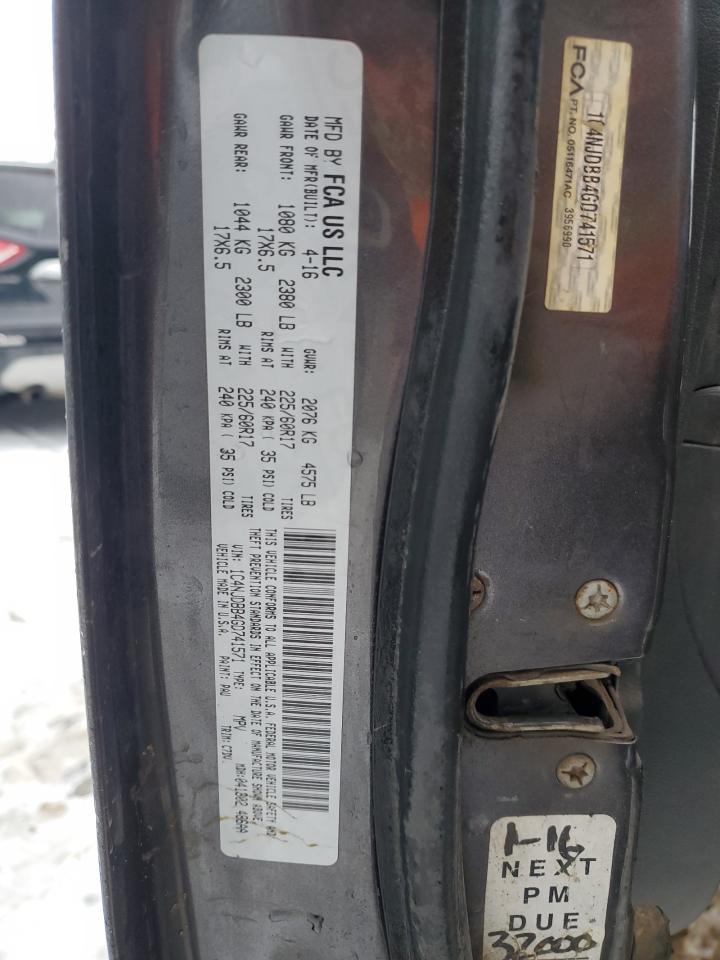 1C4NJDBB4GD741571 2016 Jeep Compass Sport