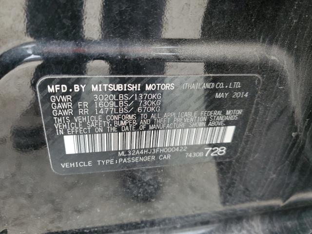 ML32A4HJ3FH000422 | 2015 MITSUBISHI MIRAGE ES