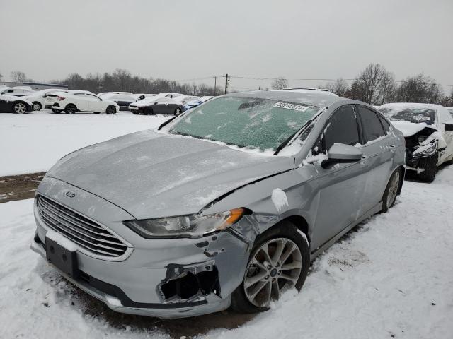 Lot #2445733485 2020 FORD FUSION SE salvage car