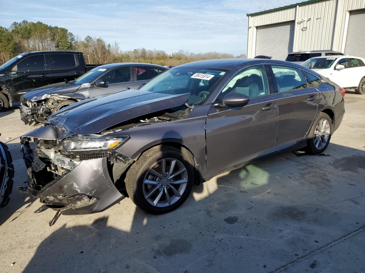 Lot #2878693085 2021 HONDA ACCORD LX