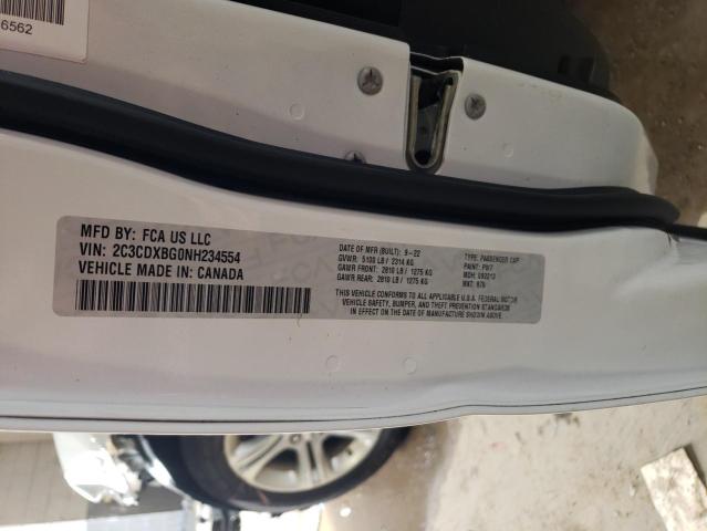 2022 DODGE CHARGER SX - 2C3CDXBG0NH234554