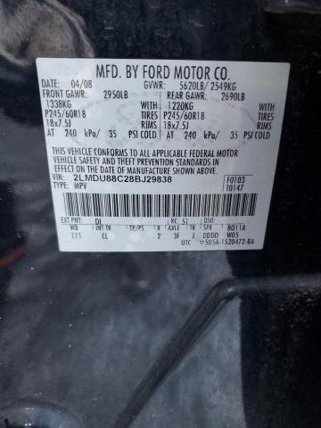 Image 13 of 2008 Lincoln MKX salvage vehicle - Lot #38987884 at Copart