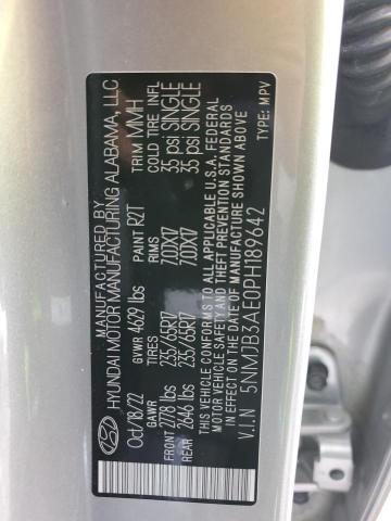 2023 HYUNDAI TUCSON SEL - 5NMJB3AE0PH189642