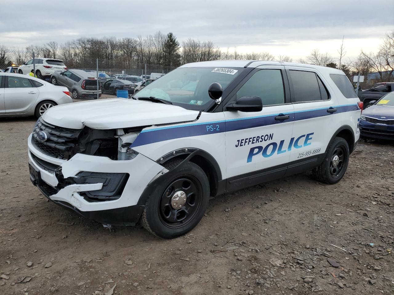 1FM5K8AR0JGA58285 2018 Ford Explorer Police Interceptor