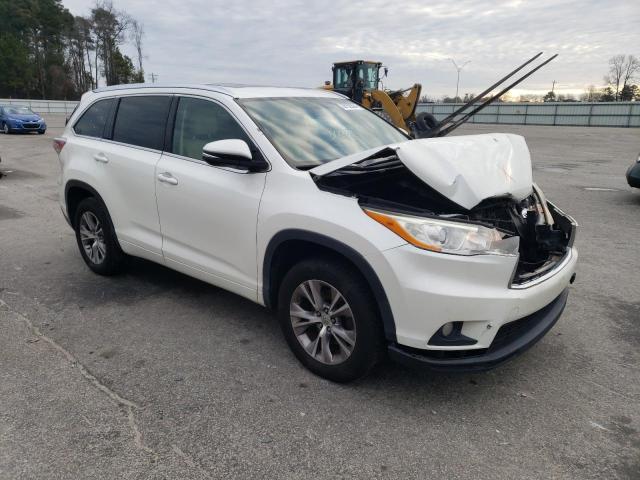 VIN 5TDKKRFHXES005649 2014 Toyota Highlander, Xle no.4