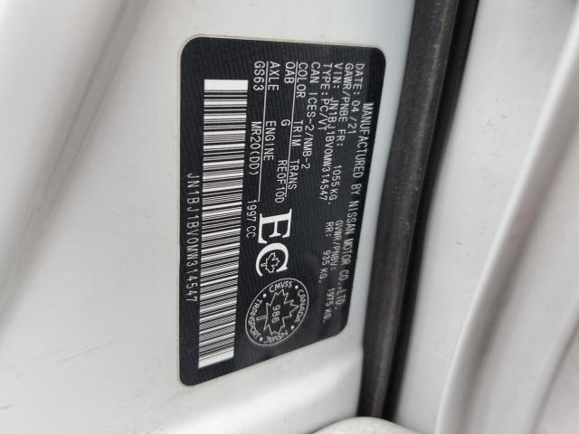 2021 NISSAN QASHQAI SV - JN1BJ1BV0MW314547
