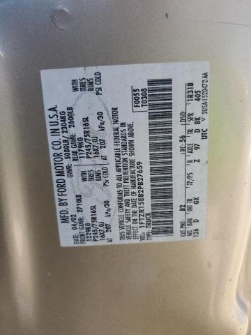 2002 Ford Ranger Super Cab VIN: 1FTZR15E82PB27659 Lot: 37732794