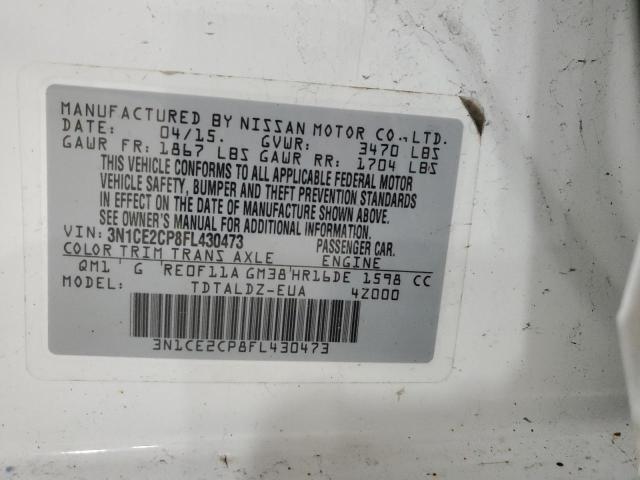 2015 NISSAN VERSA NOTE - 3N1CE2CP8FL430473