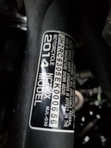 2014 HONDA NC700X JH2RC6305EK000656