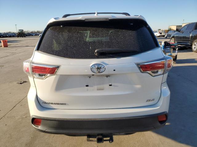 VIN 5TDKKRFH7ES030279 2014 Toyota Highlander, Xle no.6