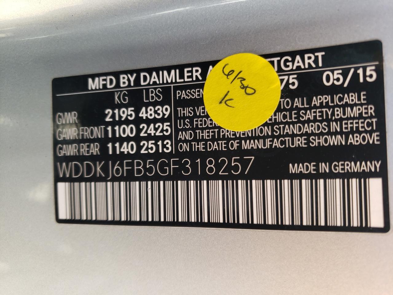 MERCEDES-BENZ E-CLASS 400