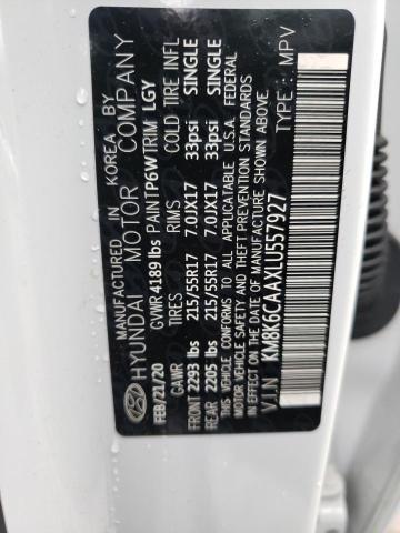 2020 HYUNDAI KONA SEL P - KM8K6CAAXLU557927