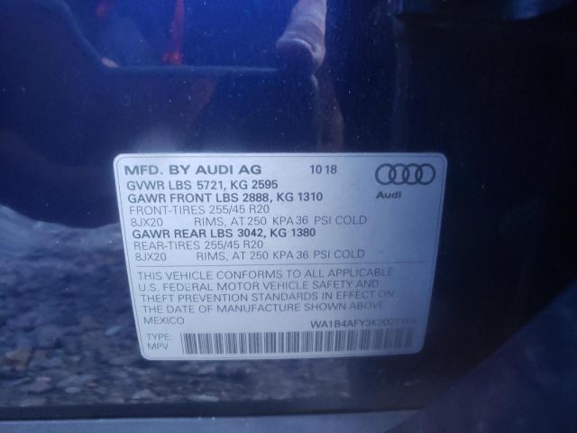 WA1B4AFY3K2007154 2019 AUDI SQ5 - Image 12