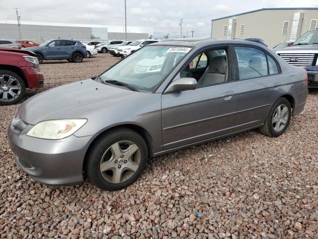 Lot #2395322303 2005 HONDA CIVIC EX salvage car