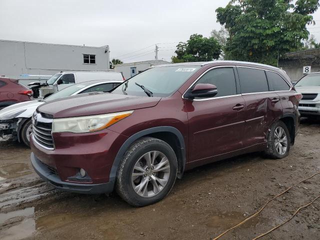 VIN 5TDJKRFH5FS211796 2015 Toyota Highlander, Xle no.1