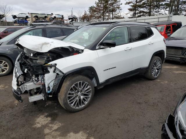 Lot #2421061759 2022 JEEP COMPASS LI salvage car