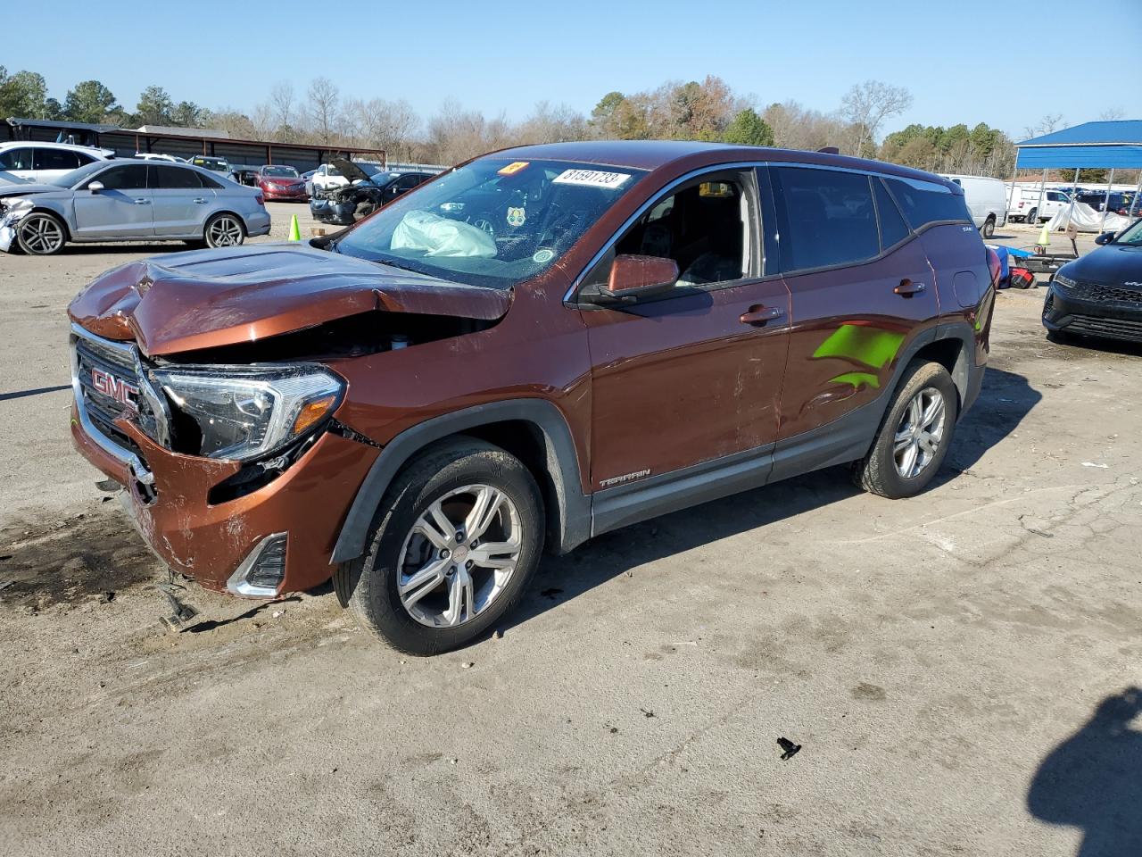 3GKALMEV8KL320281 2019 GMC Terrain Sle