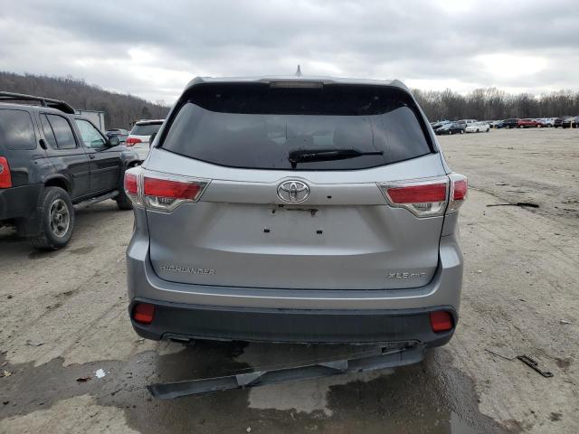 VIN 5TDJKRFH6ES025408 2014 Toyota Highlander, Xle no.6