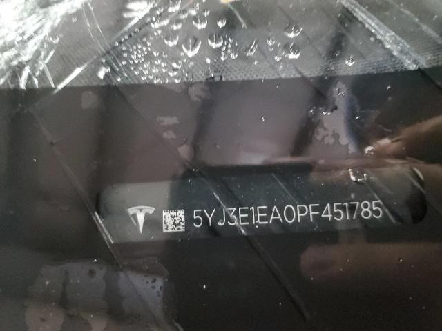 5YJ3E1EA0PF451785 | 2023 TESLA MODEL 3