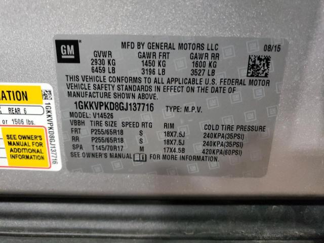 2016 GMC ACADIA SLE - 1GKKVPKD8GJ137716
