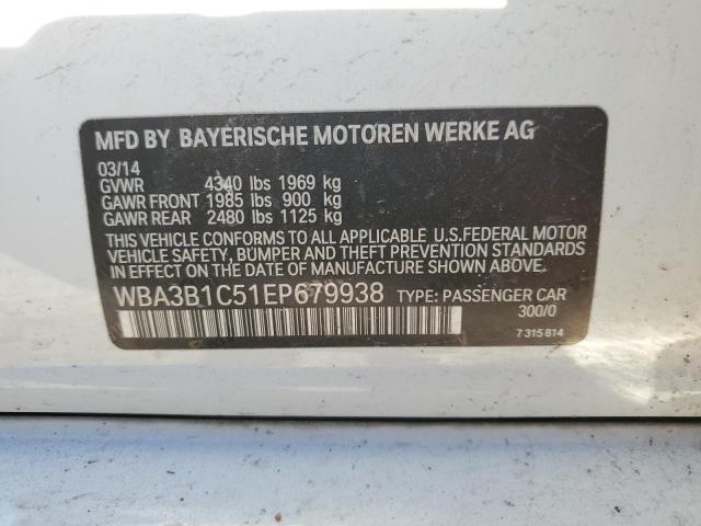 WBA3B1C51EP679938 | 2014 BMW 320 I