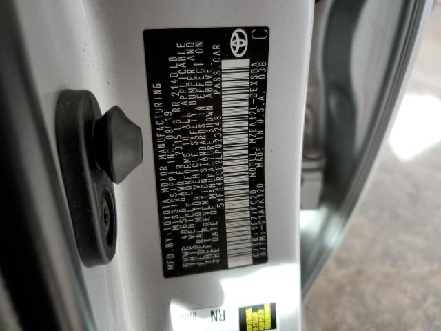 5YFS4RCE2LP023248 | 2020 TOYOTA COROLLA SE