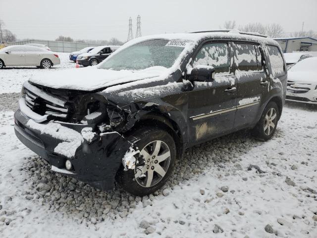Vin: 5fnyf4h9xeb033365, lot: 38283754, honda pilot touring 2014 img_1