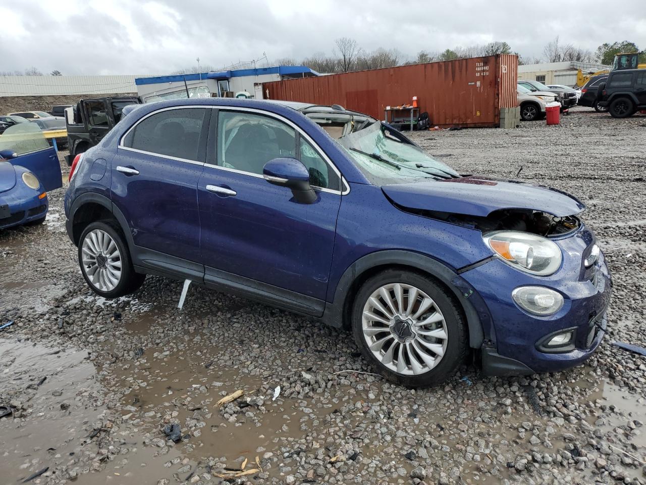 ZFBCFXDT5GP****** Salvage and Wrecked 2016 Fiat 500X in Alabama State