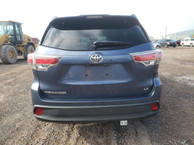 5TDZKRFH2GS126211 | 2016 TOYOTA HIGHLANDER