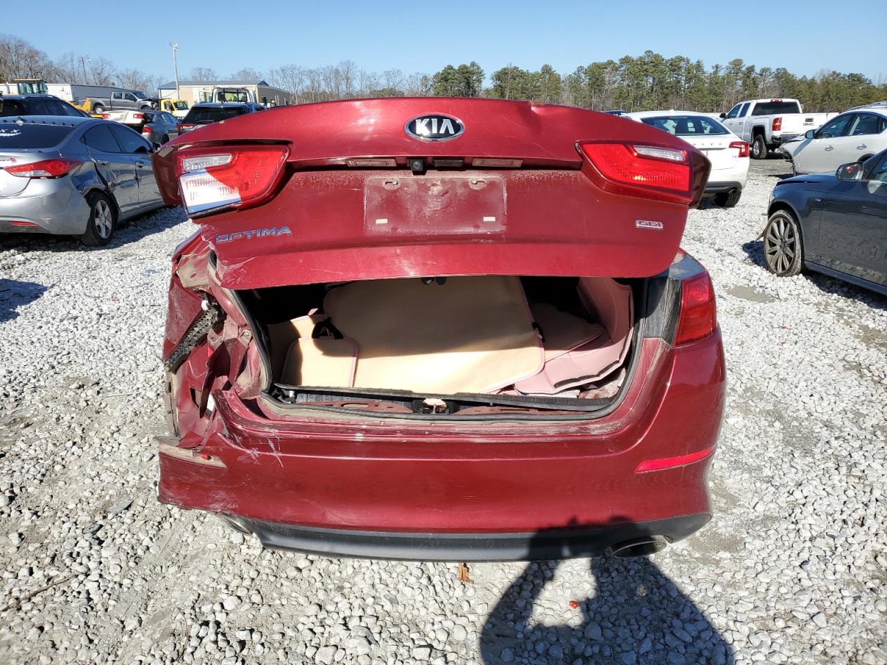 5XXGM4A72EG272917 2014 Kia Optima Lx