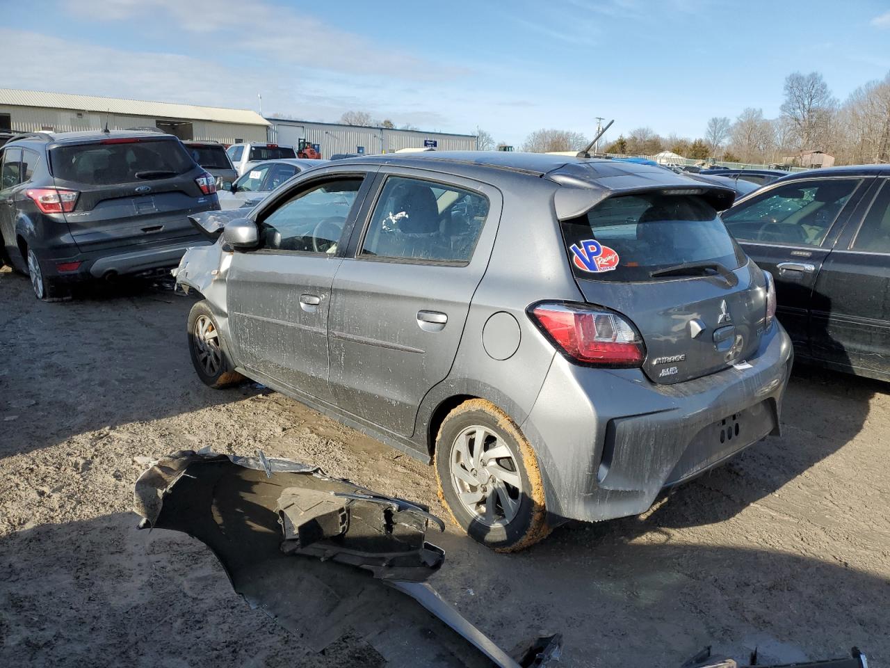 Lot #2919215748 2021 MITSUBISHI MIRAGE ES