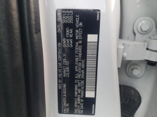 2020 VOLVO S60 T6 INS - 7JRA22TL3LG033166