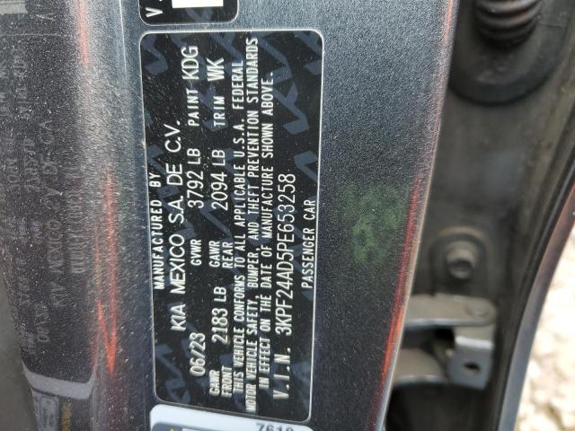 3KPF24AD5PE653258 | 2023 KIA FORTE LX