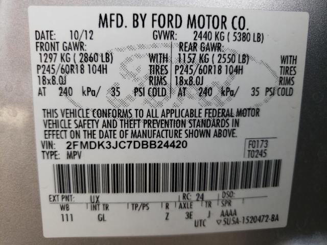 VIN 3FA6P0LU9DR367141 2013 Ford Fusion, Hybrid SE no.13