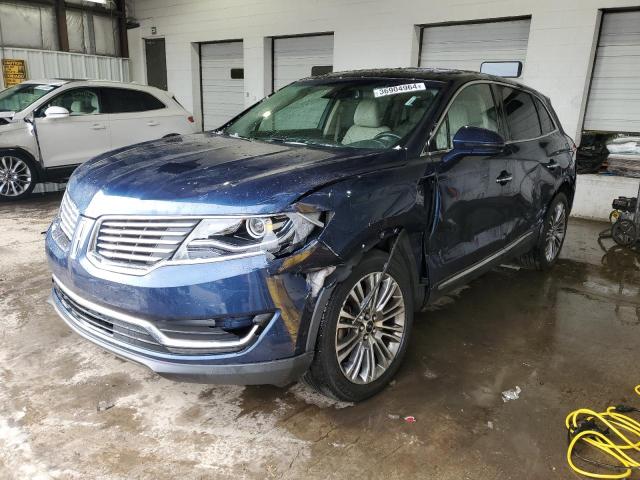 Lot #2469013836 2017 LINCOLN MKX RESERV salvage car
