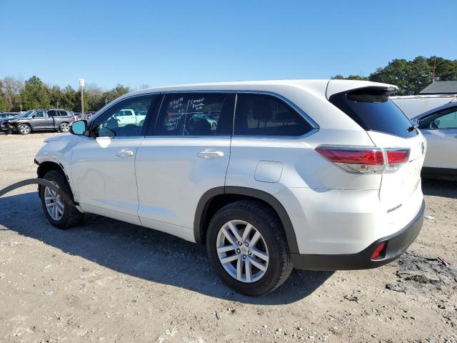 VIN 5TDZKRFH5ES014323 2014 Toyota Highlander, LE no.2