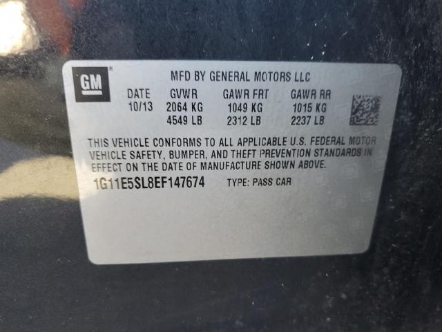 1G11E5SL8EF147674 | 2014 CHEVROLET MALIBU 2LT