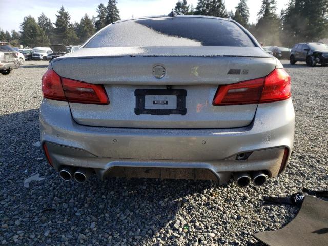  BMW M5 2018 Srebrny