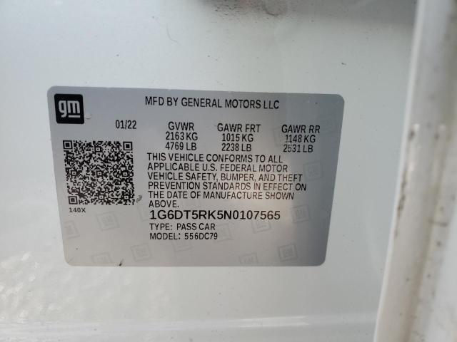 2022 CADILLAC CT5 PREMIU - 1G6DT5RK5N0107565