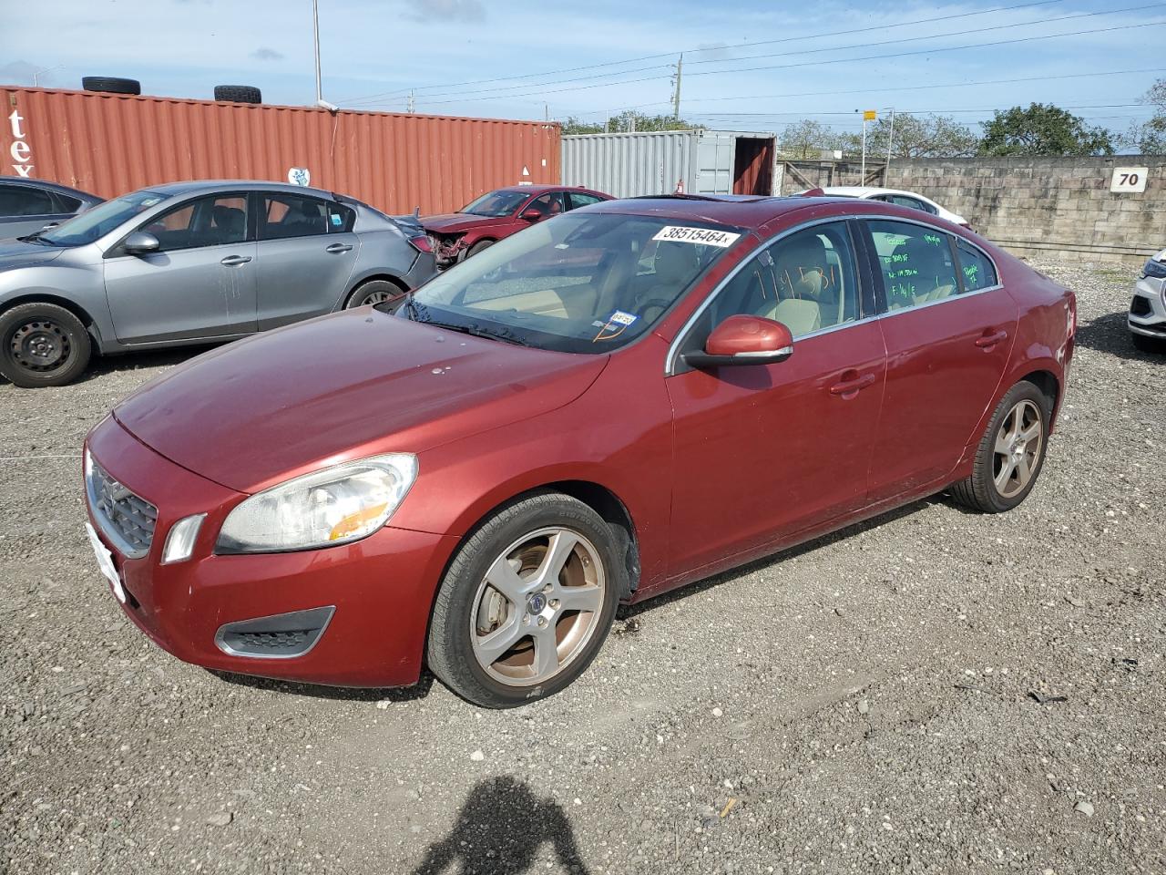 YV1622FSXC2084582 2012 Volvo S60 T5