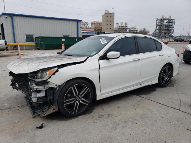 Lot #2469008796 2017 HONDA ACCORD SPO salvage car