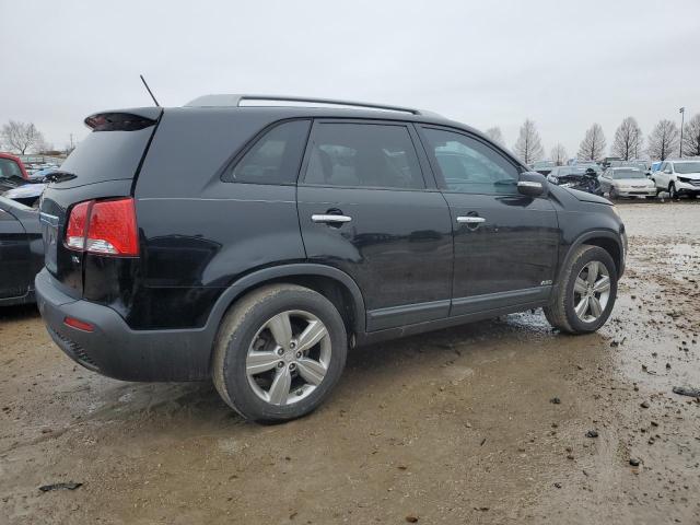 KIA SORENTO EX 2012 black  gas 5XYKUDA67CG277377 photo #4