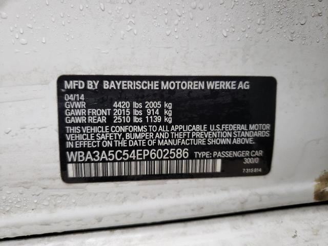 WBA3A5C54EP602586 | 2014 BMW 328 I