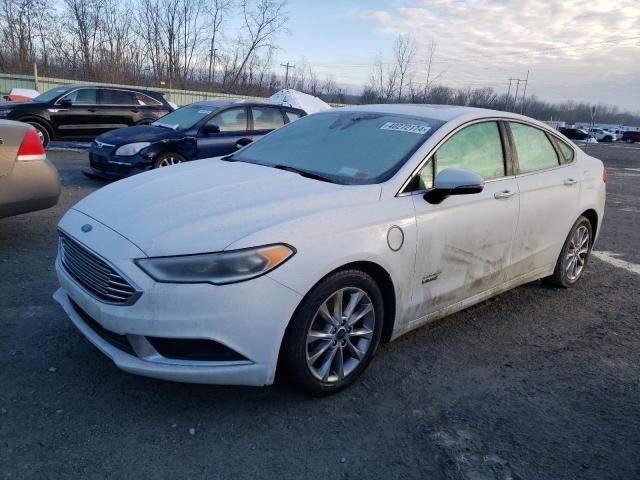 Lot #2471268137 2018 FORD FUSION SE salvage car
