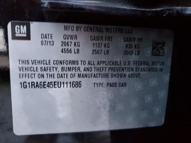 VIN 1G1RA6E45EU111686 2014 Chevrolet Volt no.12