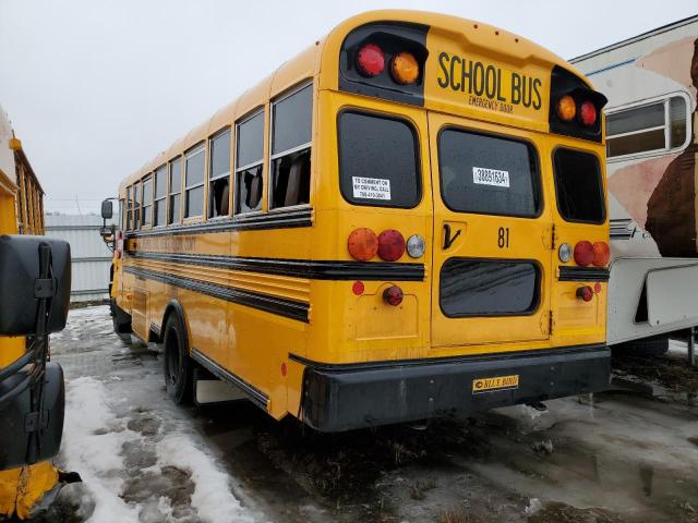 BLUE BIRD SCHOOL BUS 2021 yellow  gas 1BAKGCEH5MF369518 photo #3