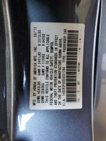 1HGCR3F82EA001266 | 2014 HONDA ACCORD EXL