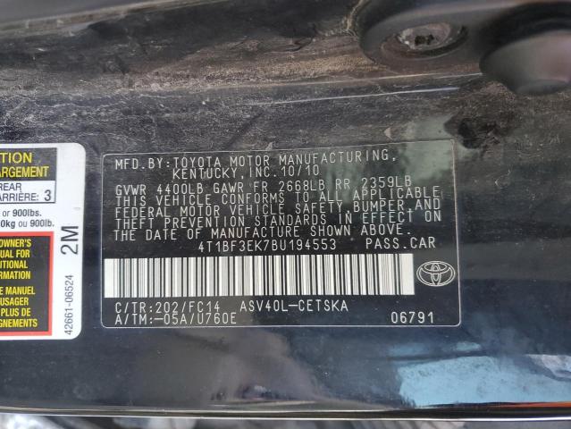 4T1BF3EK7BU194553 | 2011 Toyota camry base