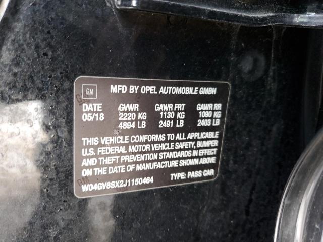 2018 BUICK REGAL TOUR W04GV8SX2J1150464